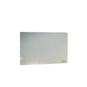 INTERRUPTOR SENCILLO ZAFIRO VIDRIO BLANCA