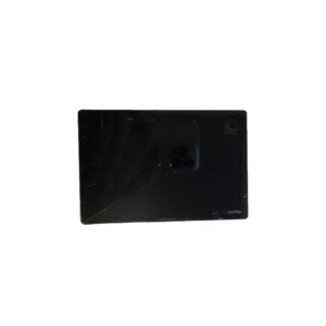 PLACA CIEGA ZAFIRO VIDRIO NEGRO