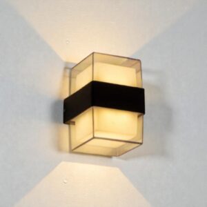 Aplique de pared #7 acrílico Luz cálida