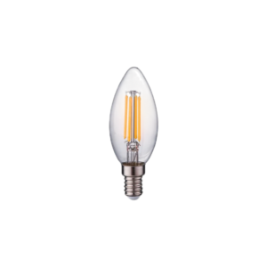 Bombillo LED 4W Vintage Vela E14